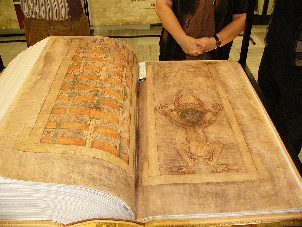 Codex Gigas Bible du Diable Stockholm