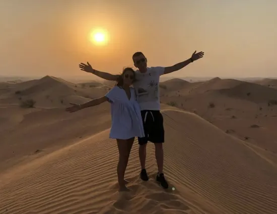 Excursion dans le désert de Dubai en français