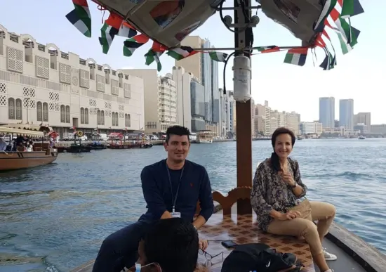 Visite du vieux Dubai avec Nicolas