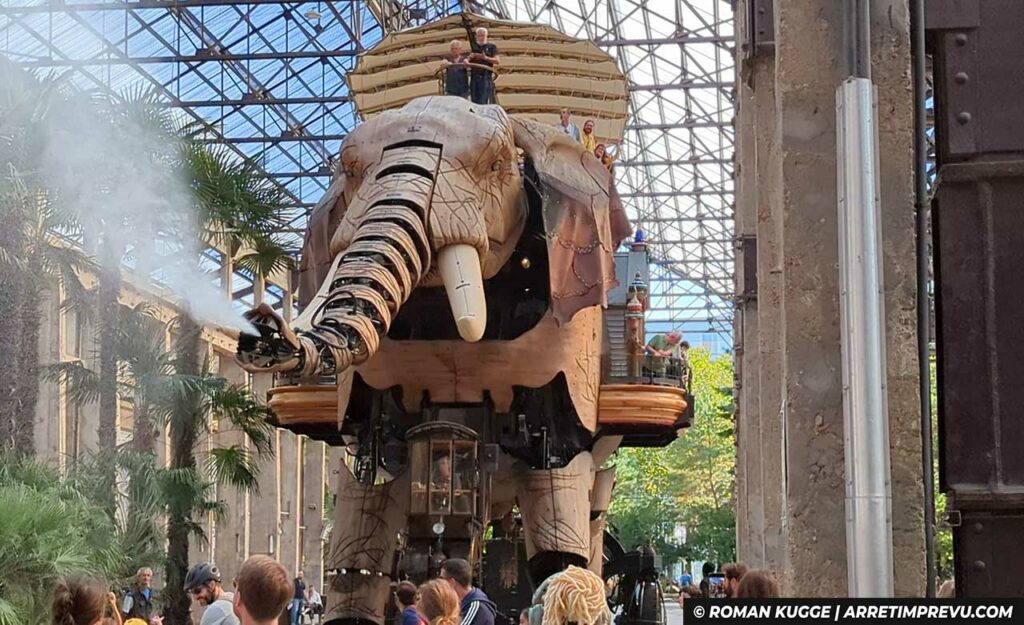 L'éléphant des Machines de Nantes