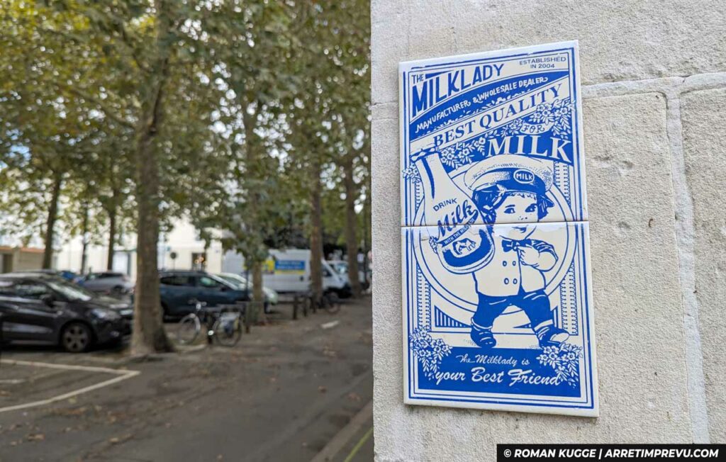 Milklady Nantes Mosaique Carrelage Street-Art