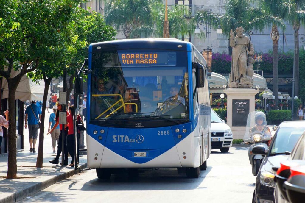 Bus SITA Sorrente Pompéi